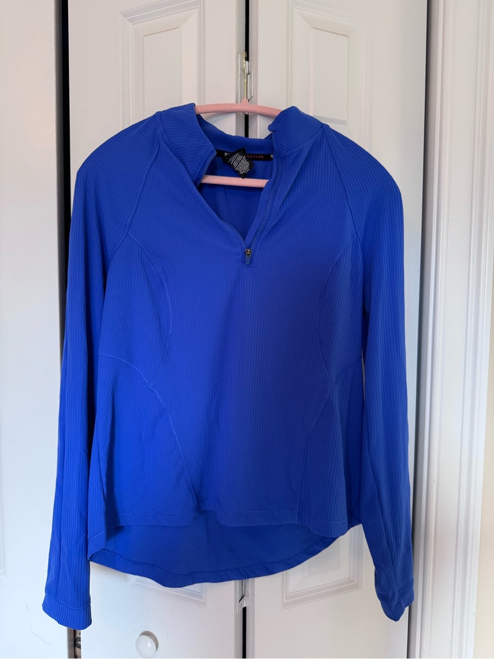 Spyder Royal Blue Half-Zip Pullover Hoodie